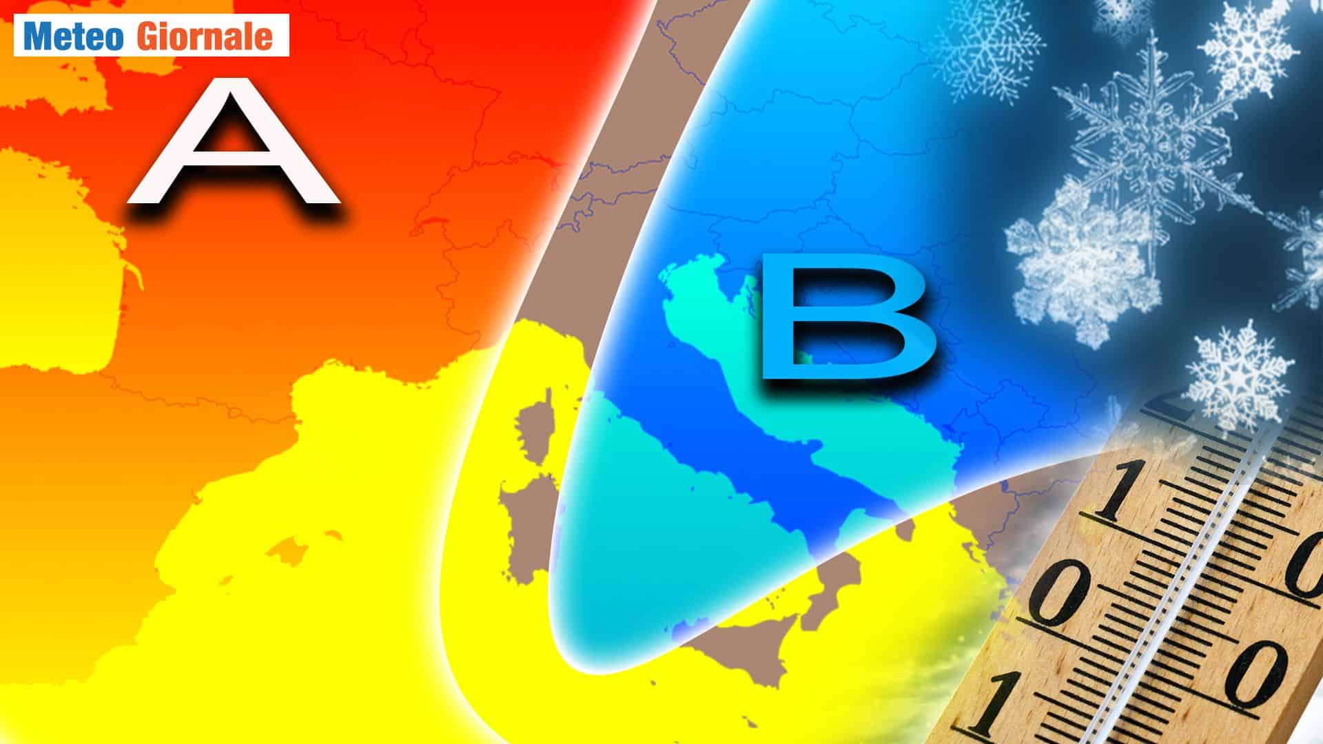 Italia ancora nel mirino: Meteo incredibile con Vento e GELO improvviso