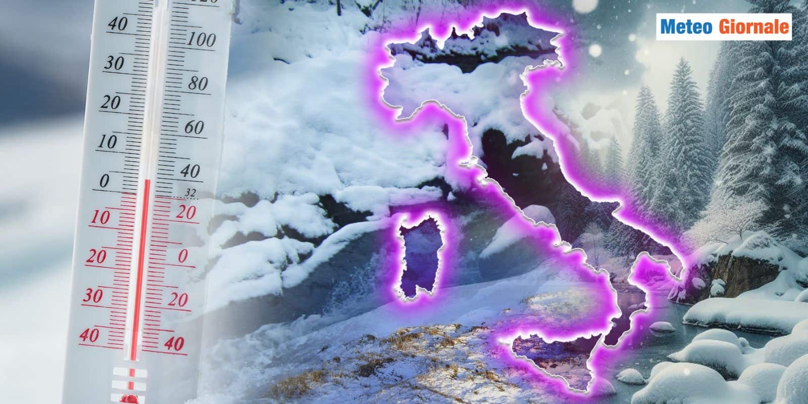 Ottobre con freddo anomalo: temperature giù come in INVERNO