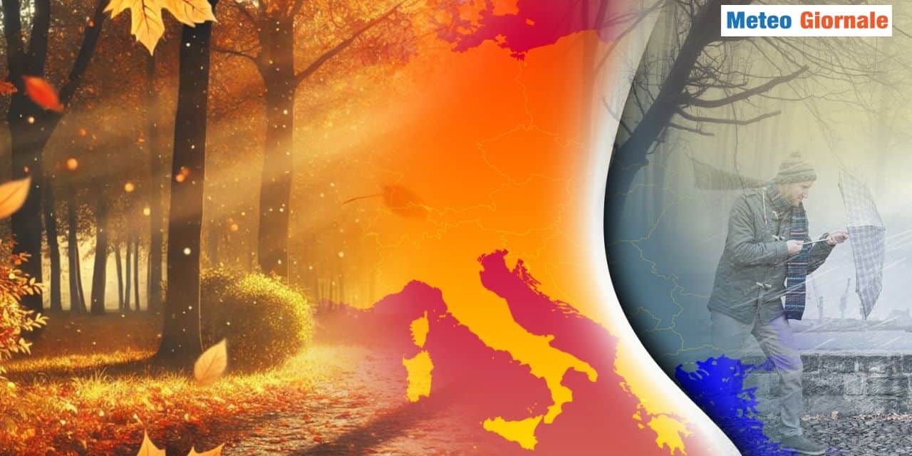 Meteo: altra pioggia nel weekend, poi Novembre promette novità importanti