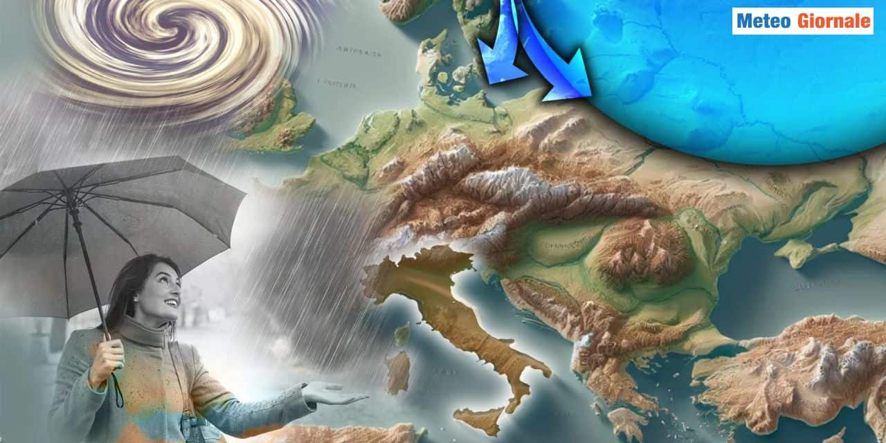 Meteo: forti temporali verso il Sud, grandi novità la prossima settimana
