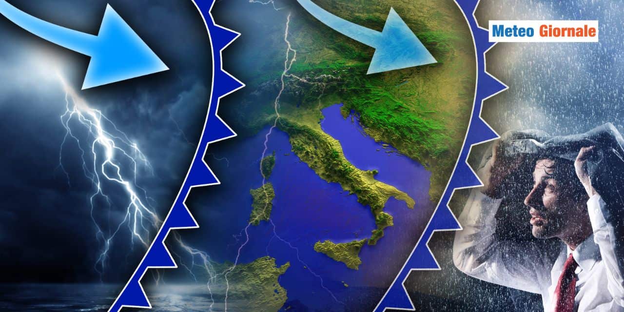 Meteo: ecco tutta la pioggia che cadrà nei prossimi 10 giorni in Italia