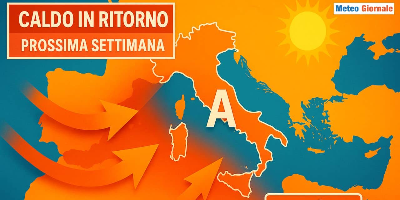 Meteo: il caldo si prepara a tornare, già sappiamo quando