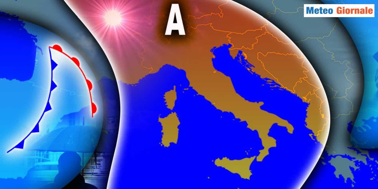 Meteo: ritorna la pioggia Domenica, ma in settimana cambio di scenario