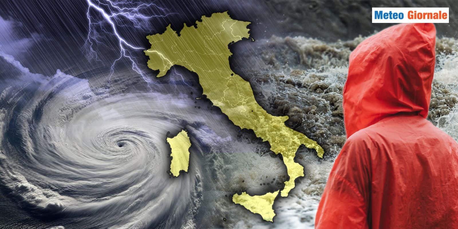 Brutte notizie Meteo: rischio SEVERO MALTEMPO nel weekend 8-9 Novembre