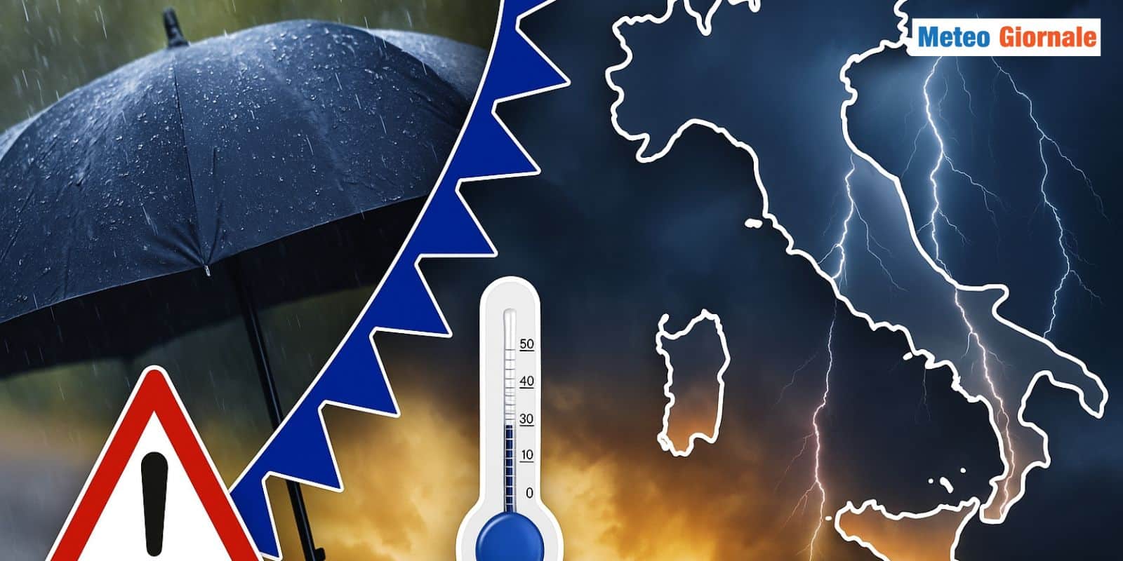 PEGGIORAMENTO Meteo, a tratti severo, tra mercoledì 29 e giovedì 30 Ottobre