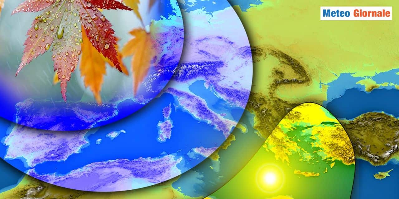 Meteo: viavai di perturbazioni, l’autunno alza la voce