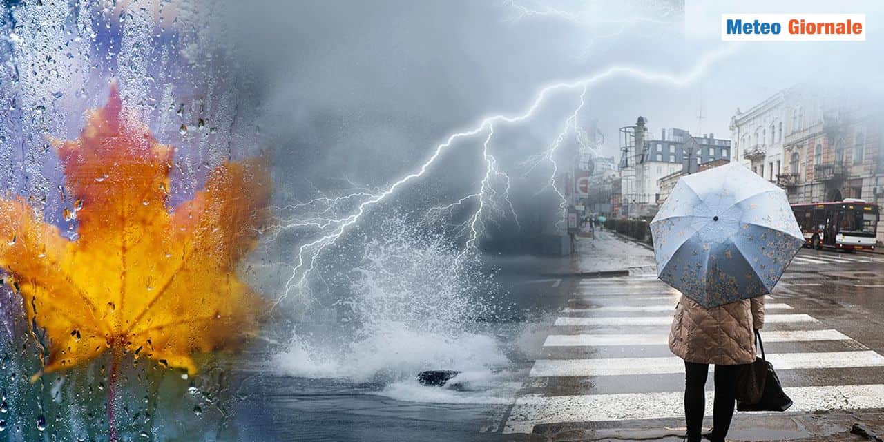 Meteo: nuova burrasca a metà settimana, rischio nubifragi su queste regioni