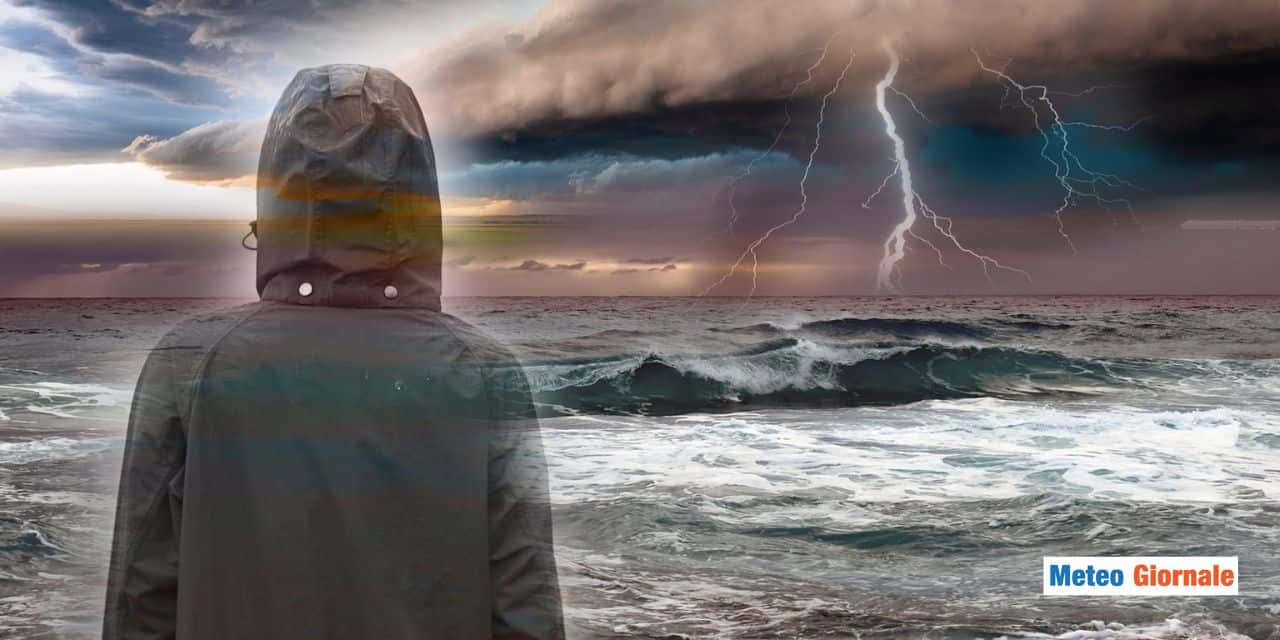 Meteo: DOMENICA col maltempo e temporali, ecco dove