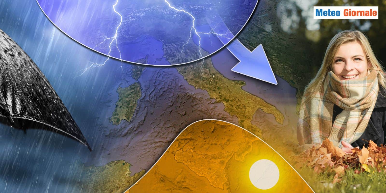 Prima MALTEMPO, poi CALDO, poi peggiora: tutto sulla prima settimana di NOVEMBRE