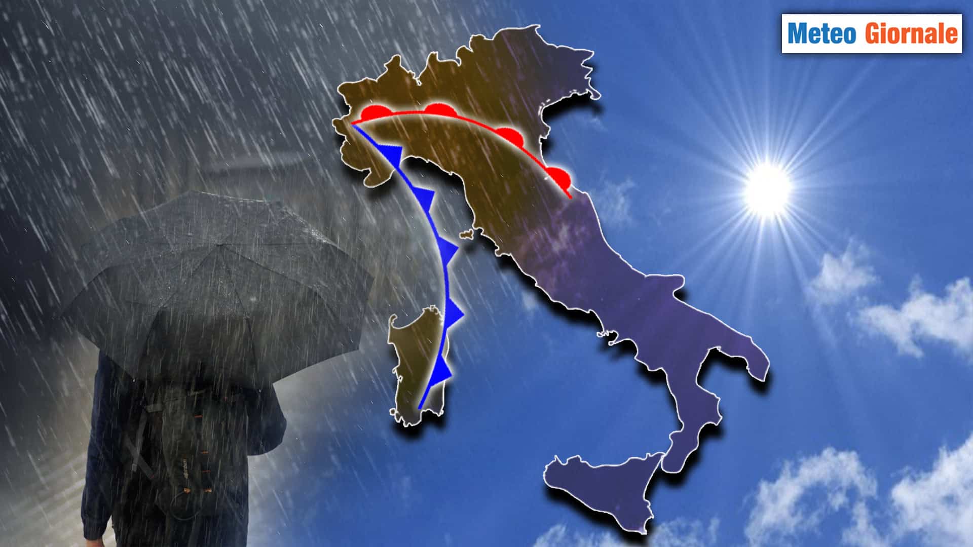 Perturbazione in transito: le Zone Più Colpite nelle Prossime Ore
