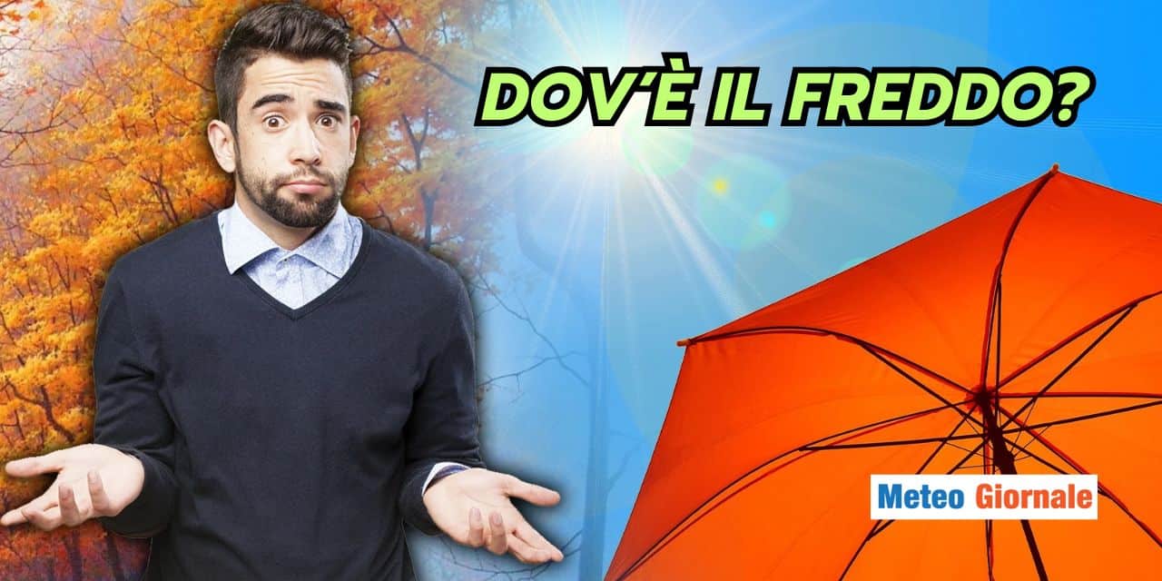 Meteo: freddo LATITANTE, vediamo quando cambia tutto
