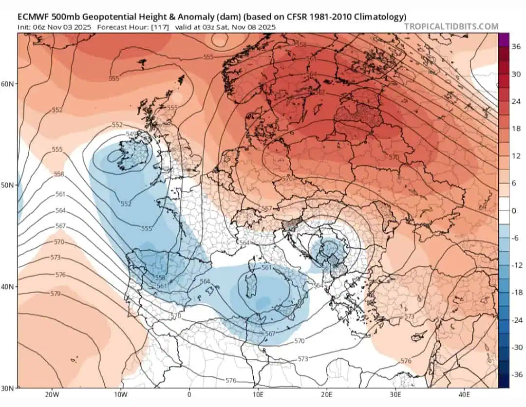 Ciclone 8 novembre