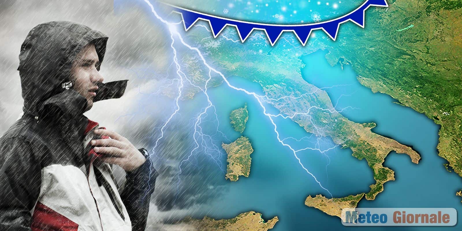 Meteo: ruggito d’Autunno, prossima settimana con tanto maltempo e prime nevicate