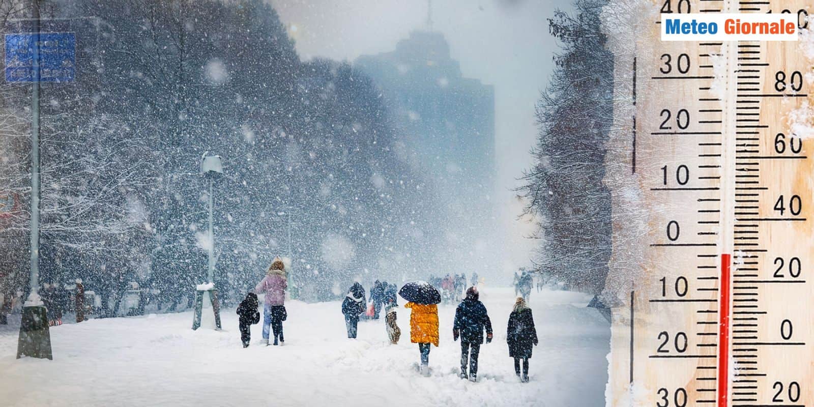 Il Meteo della prossima settimana: più FREDDO del previsto, altra NEVE