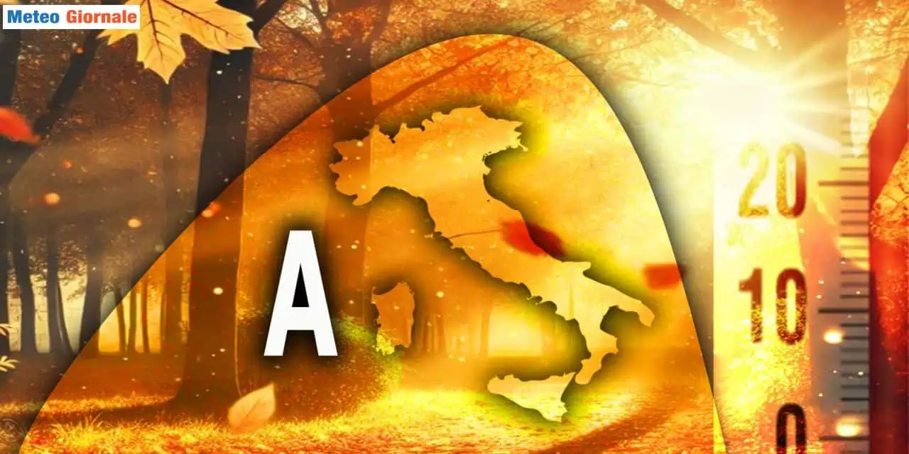 Strapotere anticiclone e autunno in affanno