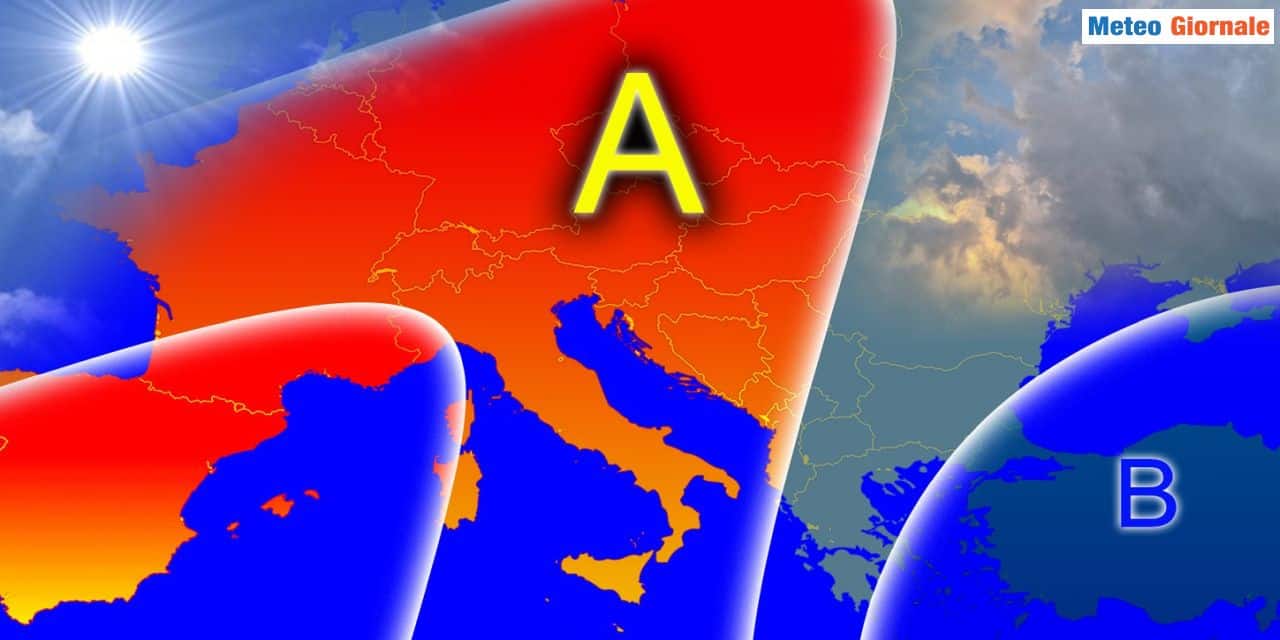 Meteo: spazio all’Anticiclone dopo le ultime piogge, ecco quanto durerà