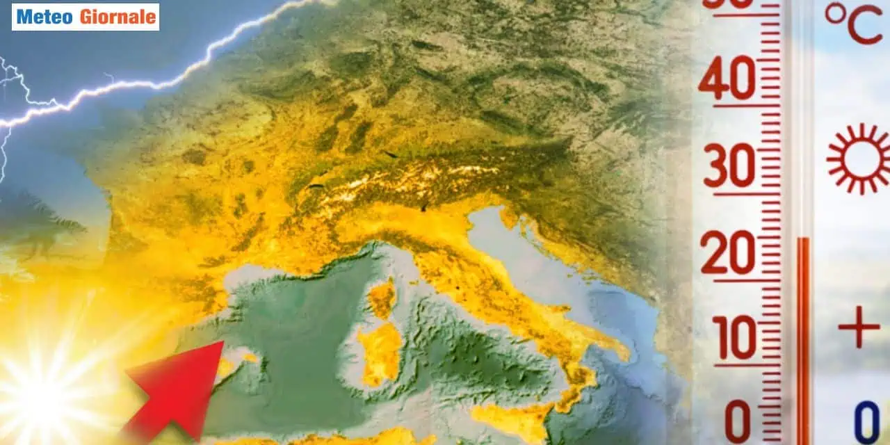 L'alta pressione si riporterร sull'Italia