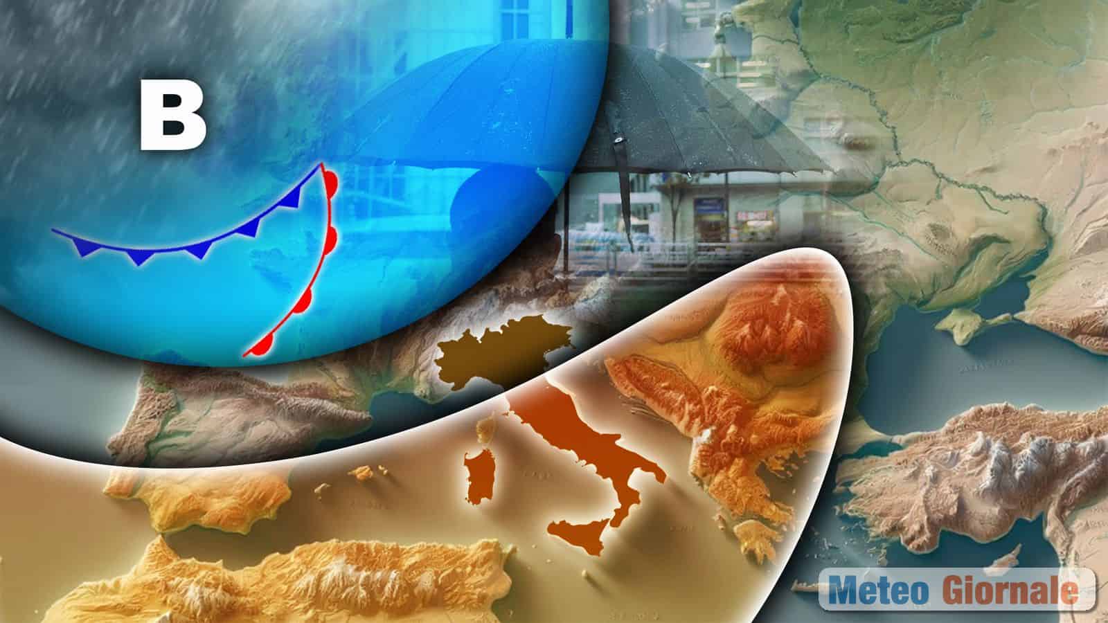Un fine settimana in compagnia del maltempo, ecco le regioni più colpite