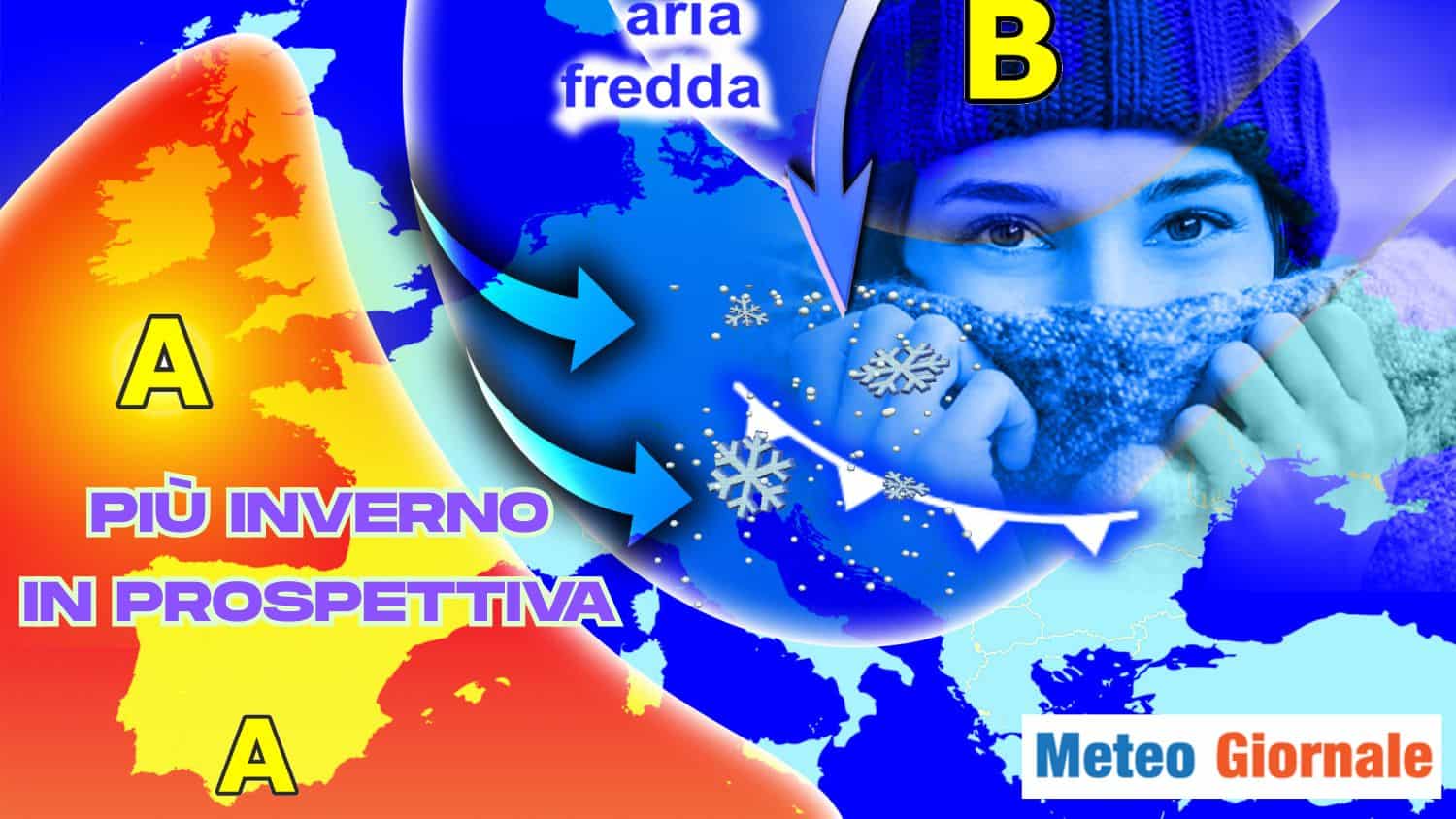 Meteo a 15 giorni: in vista il vero inverno. Gli ultimi dati dal modello europeo