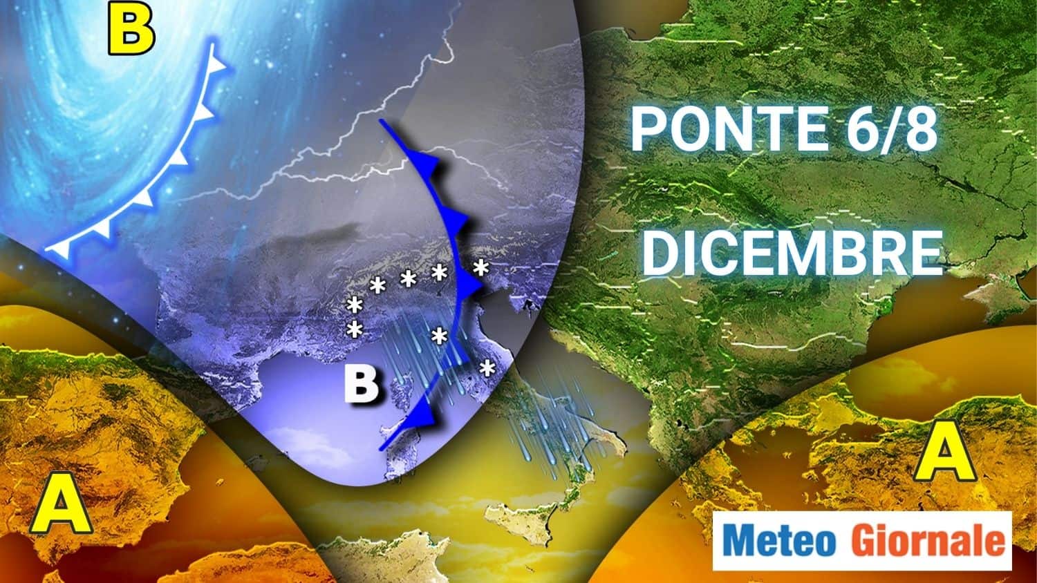 Tutto il tempo sul PONTE DELL’IMMACOLATA. Ultimi dati non confortanti