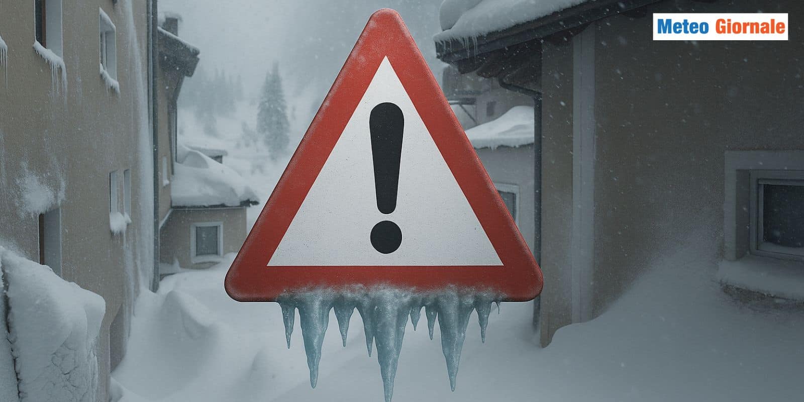 Weekend d’Inverno davvero duro: condizioni Meteo che non si vedevano da anni