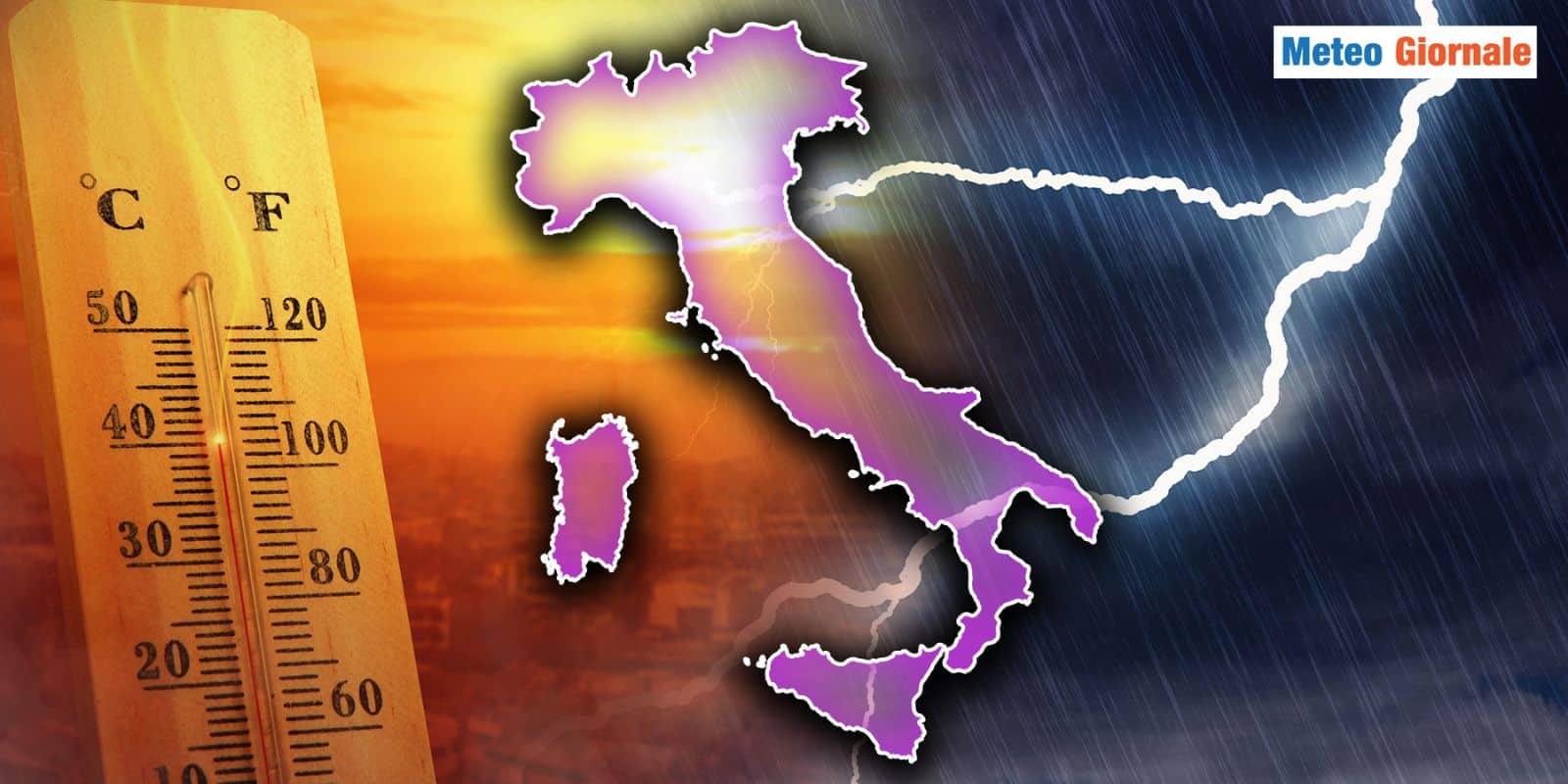 Prossima settimana molto complicata: chi rischia NUBIFRAGI, chi il CALDO anomalo