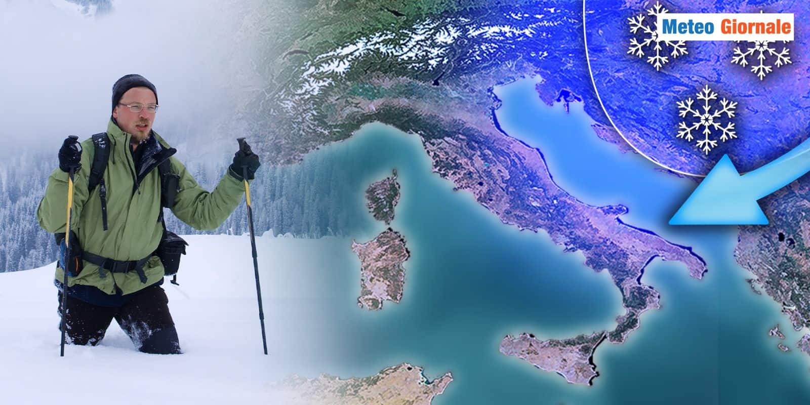 La correlazione tra NEVE in Siberia e l’INVERNO in Europa. Italia compresa