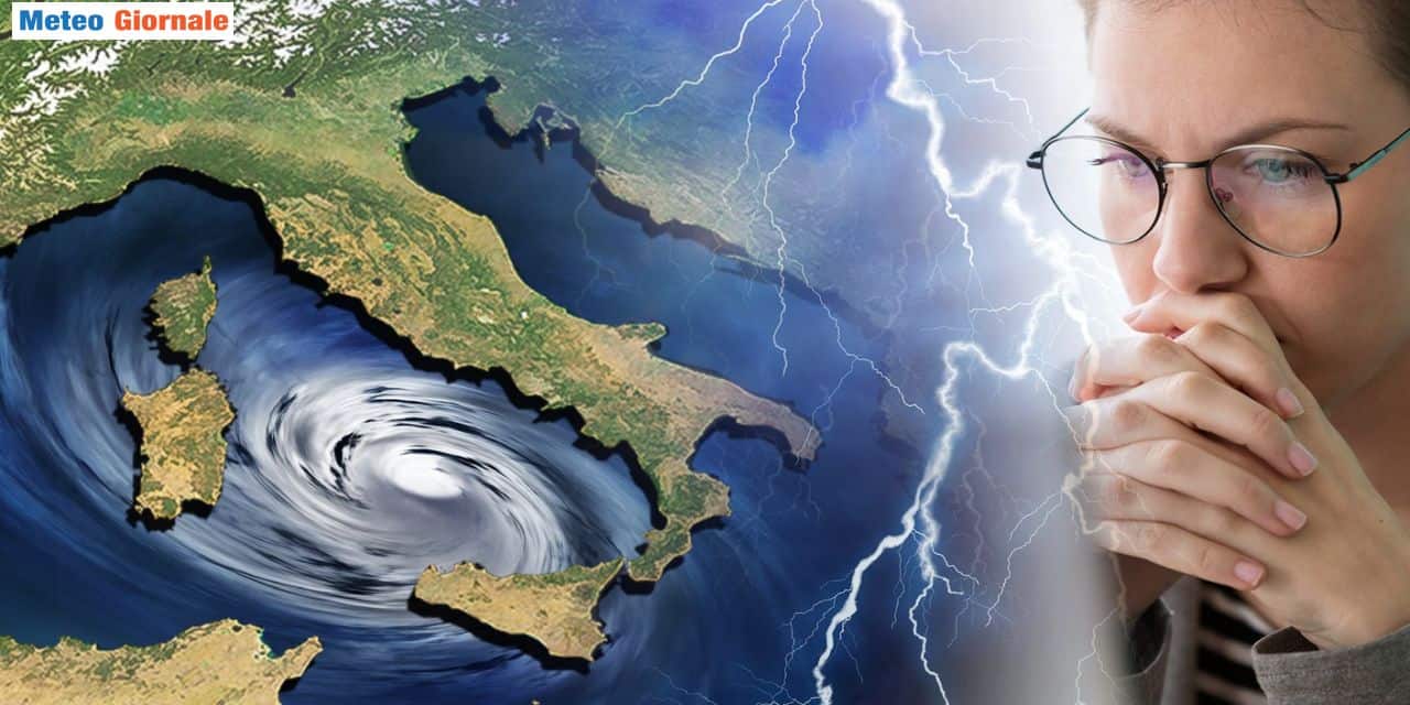 Meteo weekend: riecco il maltempo con rischio nubifragi in queste regioni