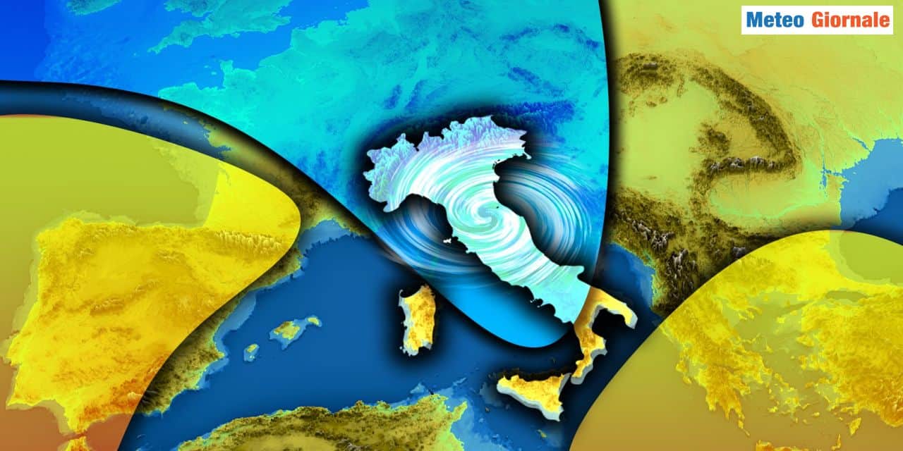 Meteo: altro carico di violente piogge e si avvicina la prima ondata artica