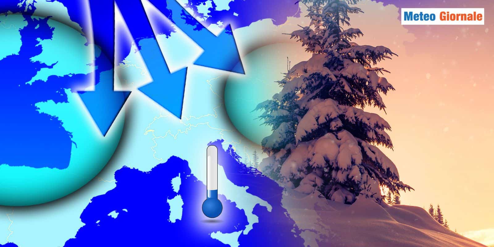 L’inesorabile avanzata del GELO, già a NOVEMBRE