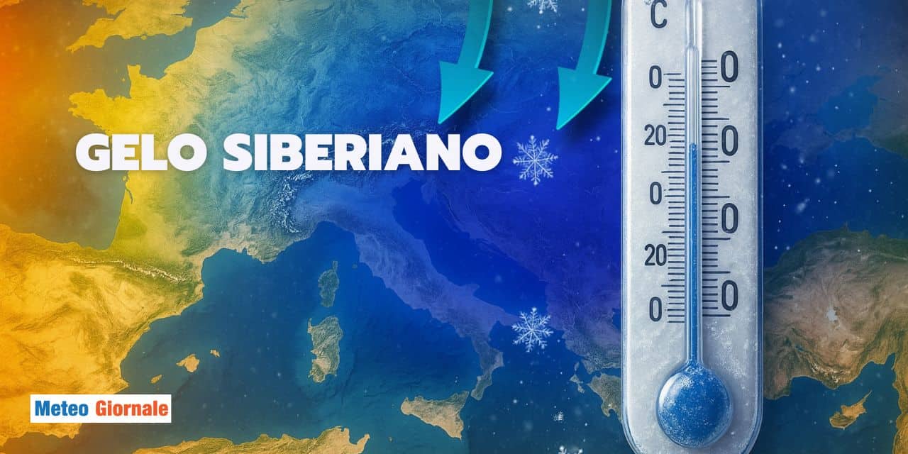 Meteo: gelo in Italia dalla Siberia, centro americano estremo a inizio Dicembre