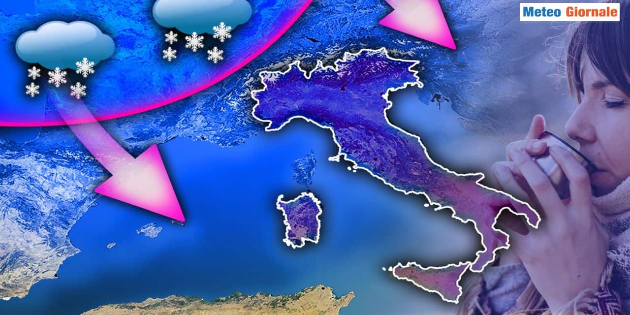 Meteo: prima vera zampata dell’Inverno, ecco quando arriverà