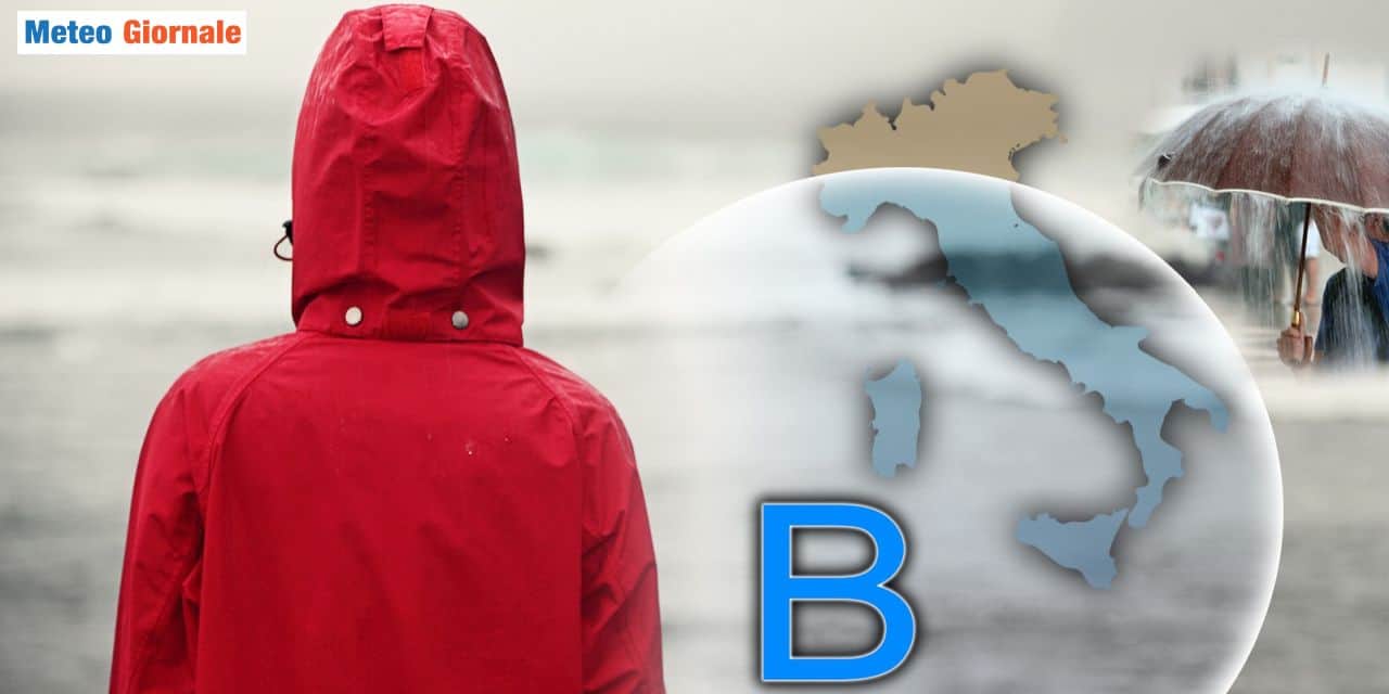 Meteo: freddo e maltempo sull’Italia, novità per la prossima settimana