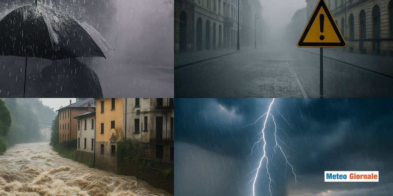 Meteo: Piemonte, Liguria e Lombardia, NUBIFRAGI in vista, c’è la data