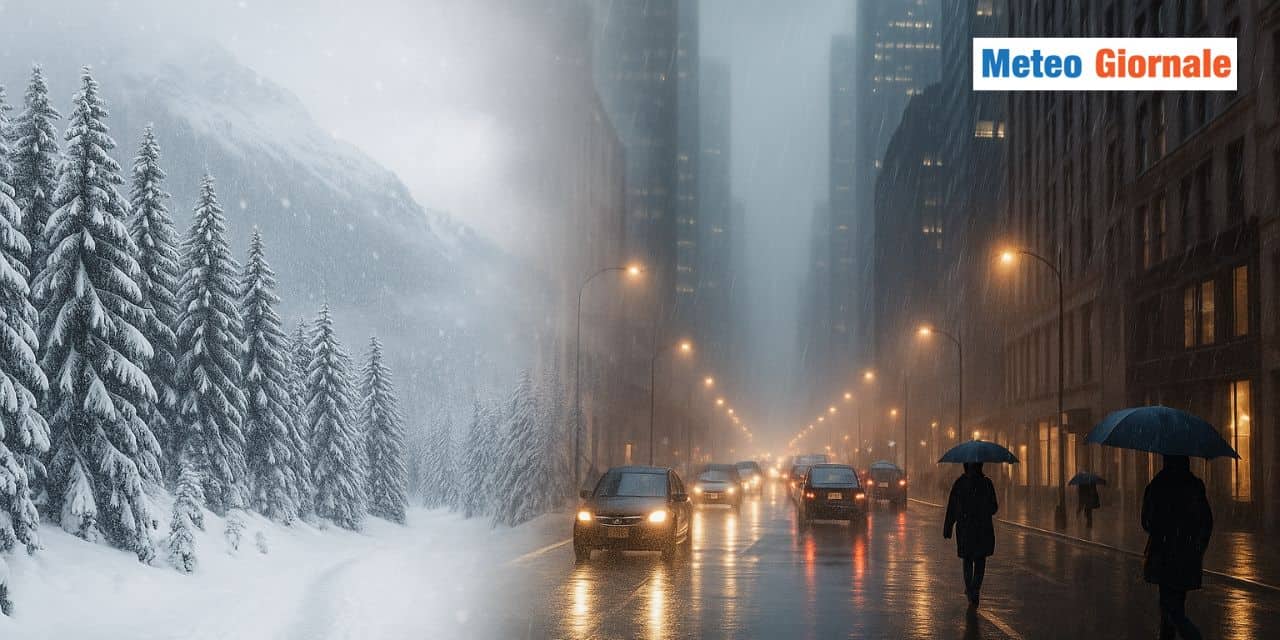 Meteo: aggiornamenti nevosi tra Domenica 30 e Lunedì 1