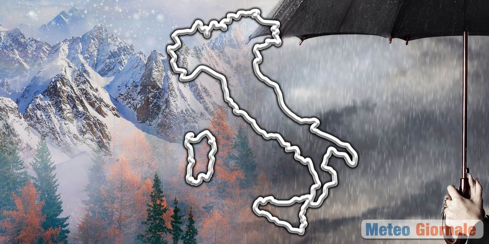 Italia, dal caldo anomalo al vero Autunno: piogge dal 7, calo termico e neve