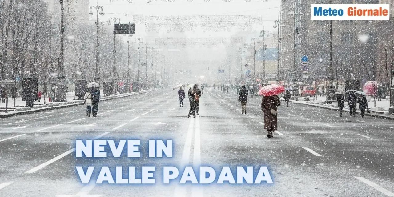 Ipotesi neve in Val Padana