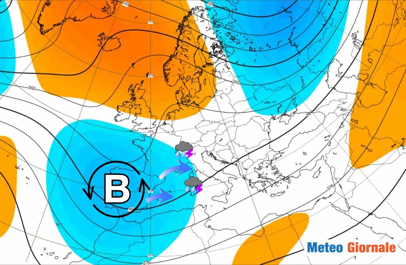 Tendenza METEO: settimana 10-17 Novembre più INSTABILE. Ecco dove