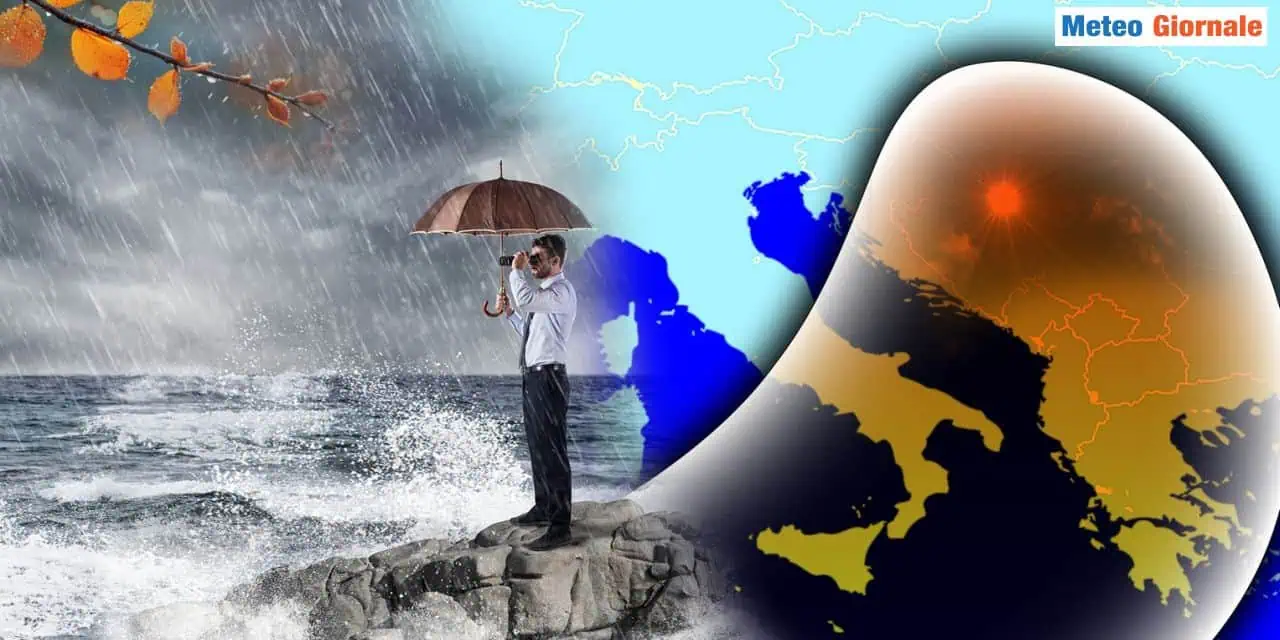 Perturbazioni in serie dall'Atlantico