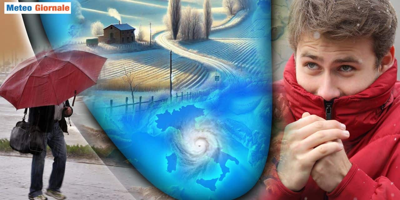 Meteo: altro maltempo da inizio settimana con neve su alcune regioni