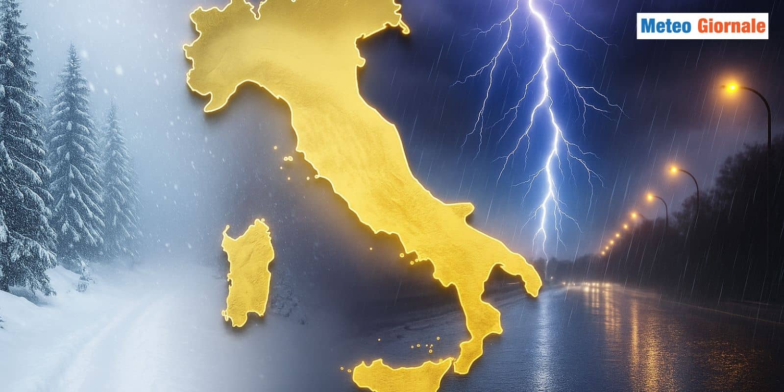 Stop all’ANTICICLONE, sabato le prime PIOGGE: ecco su quali regioni