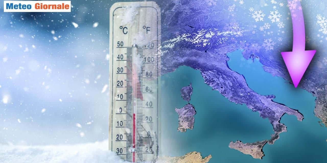 Meteo: freddo e neve premono verso l’Italia, ecco il momento della svolta