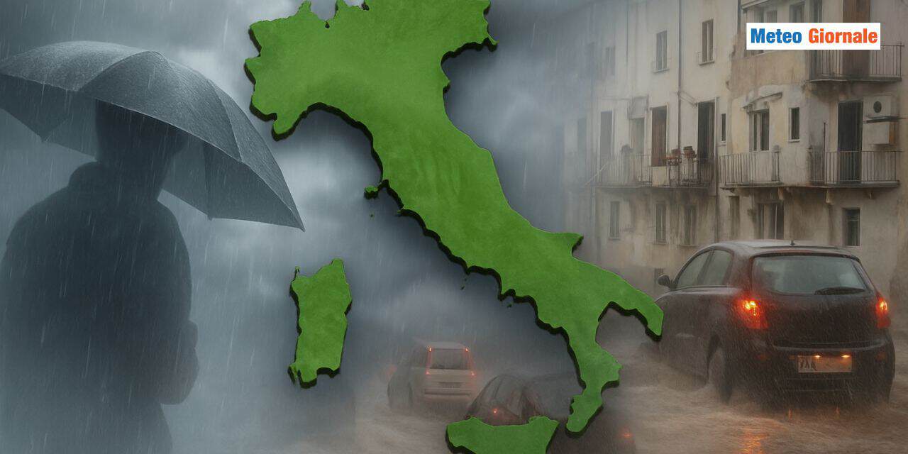Maltempo nel Weekend, ombrelli aperti su 9 regioni