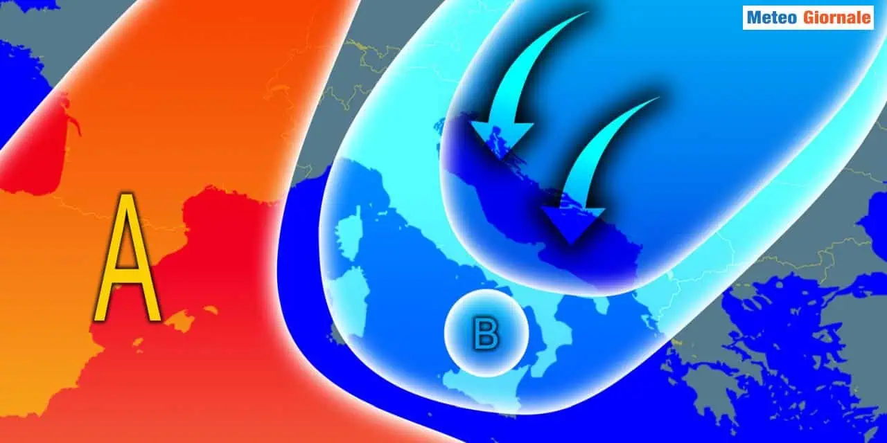Instabilità e nuovo calo termico