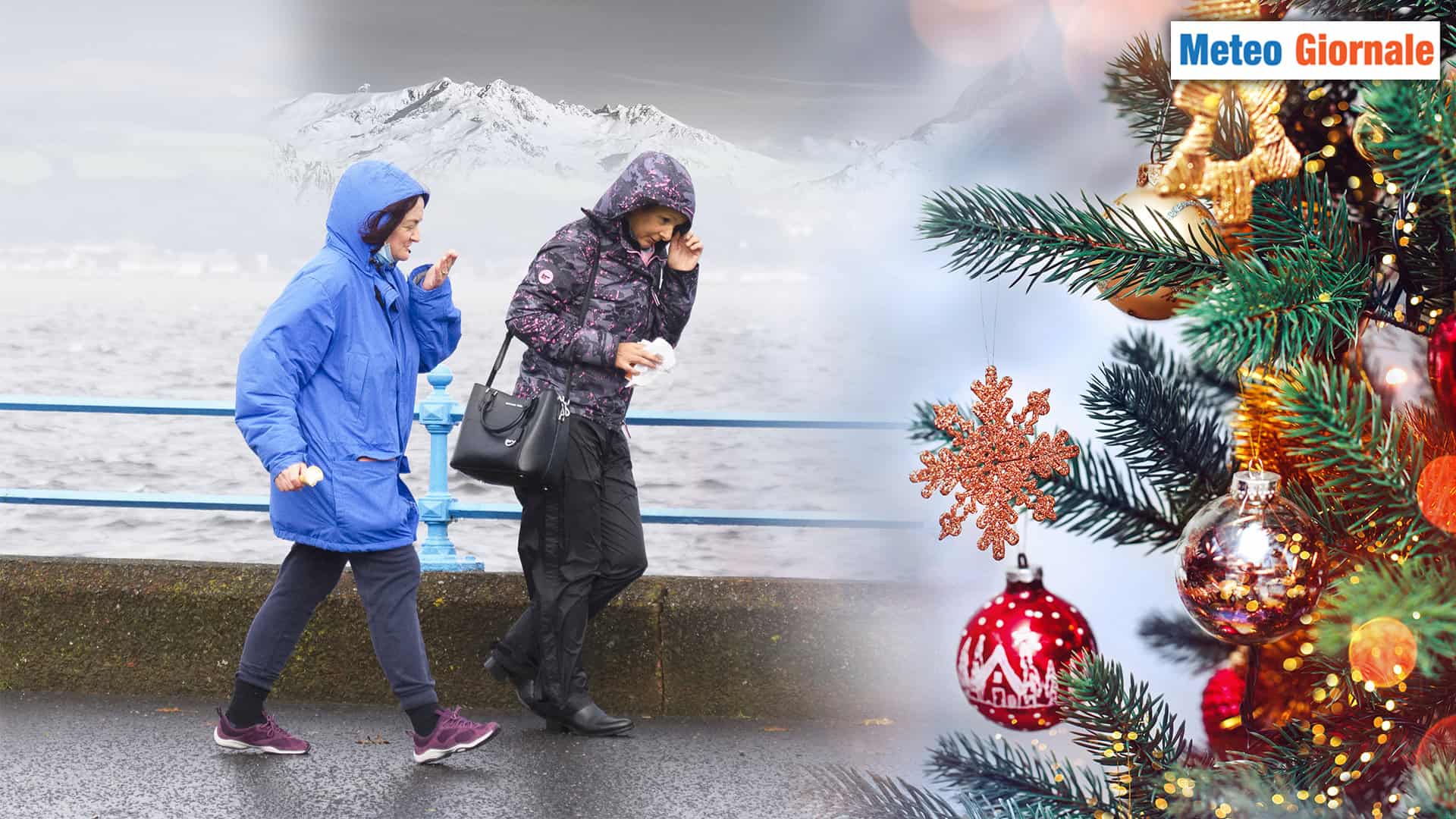 Qualche giorno asciutto, ma il Natale è nel mirino del maltempo