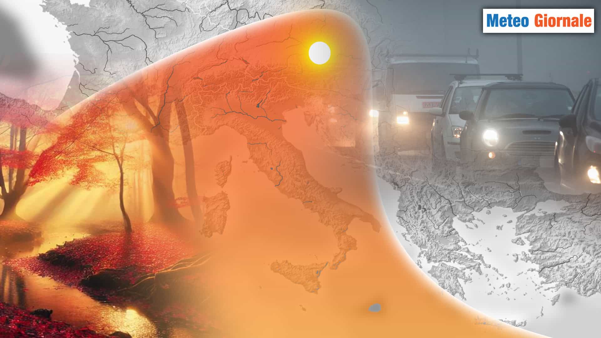 Meteo: l’Anticiclone non molla! Sole, Nebbie e tanto smog