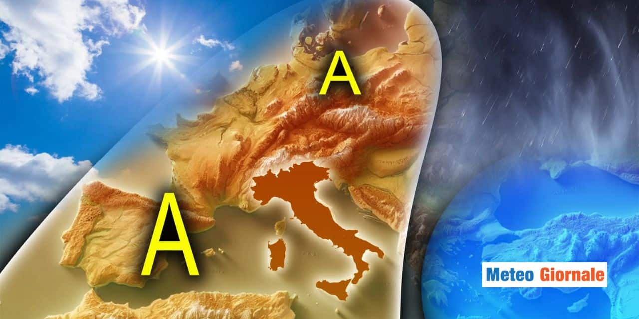 Anomalie IMPRESSIONANTI su mezza Europa: Italia nel cuore, INVERNO in Letargo