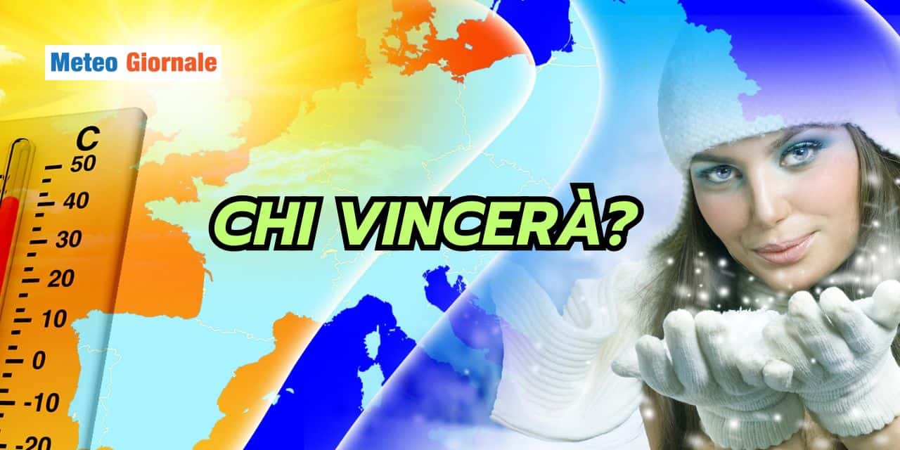 CAOS meteo fino alla Befana, Italia nel mezzo di due giganti, cosa succederà