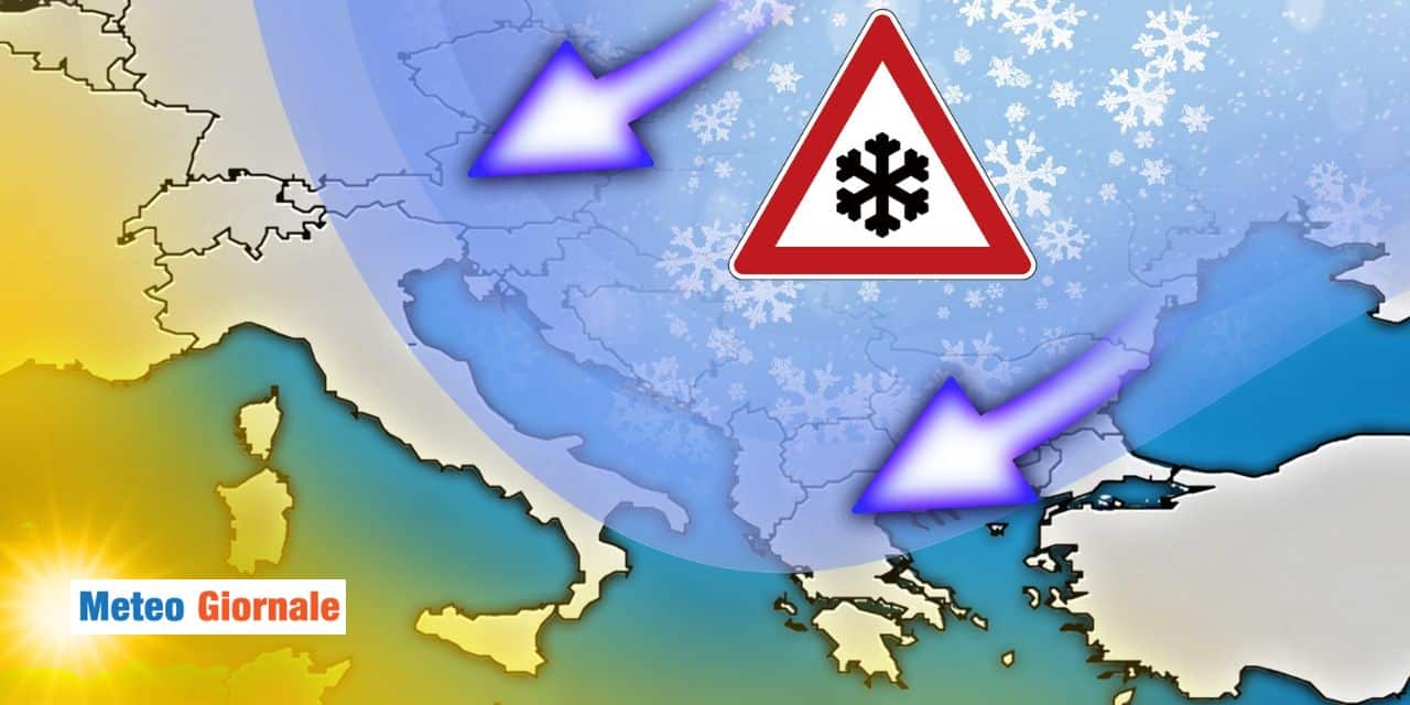 Meteo: il 2026 parte col BOTTO, ondata di gelo in Europa, Italia nel mirino