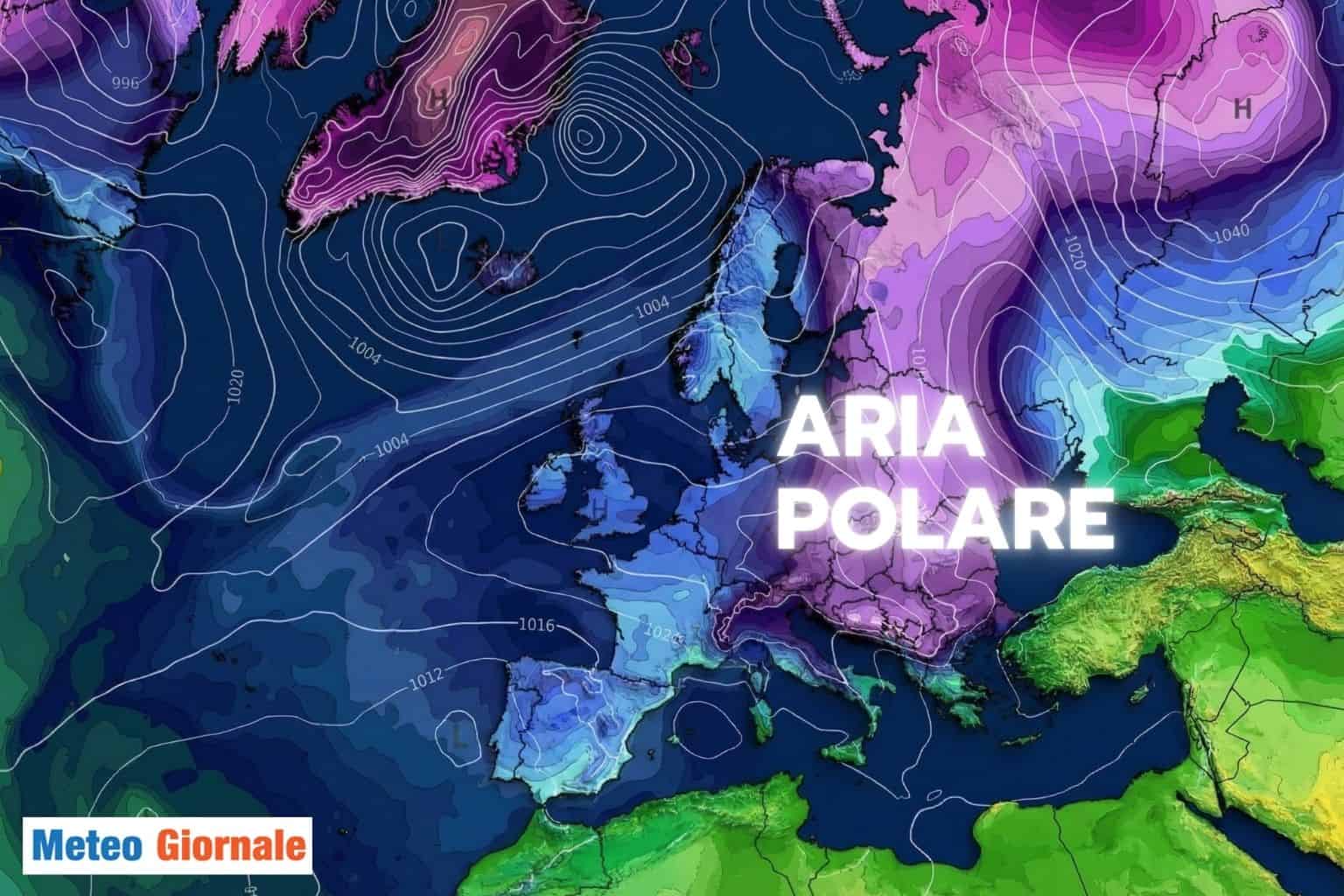 Centro Meteo americano (GFS-NOAA): freddo in rotta su Italia, nevicate in pianura dopo Natale